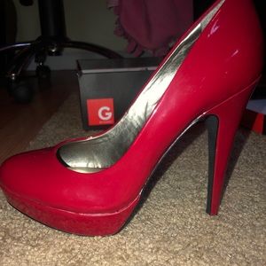 G by Guess Red Heels
